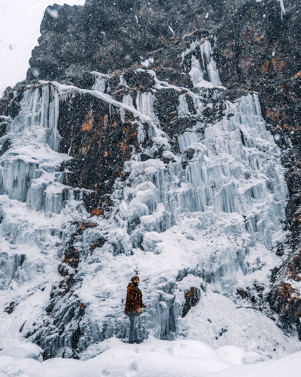 Frozen Drung Waterfall